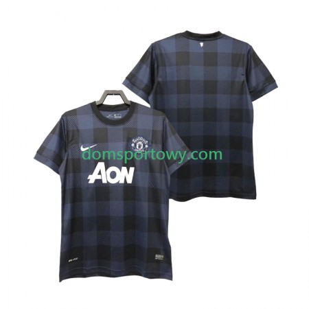 Koszulka Manchester United 2013 2014 Retro Wyjazdowe Koszulki Piłkarskie Krótki Rękaw